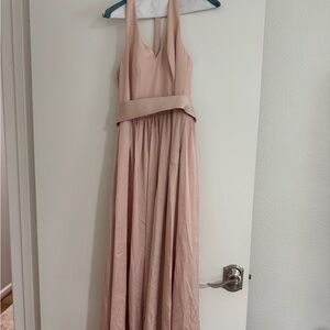 Vera Wang Halter Bridesmaid Dress